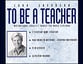 To Be a Teacher book cover